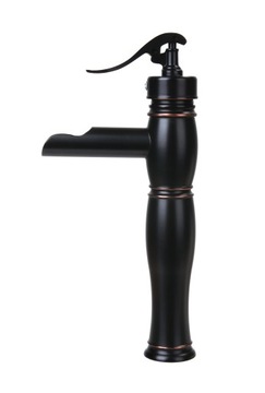 Washbasin faucet freestanding retro black royal, фото