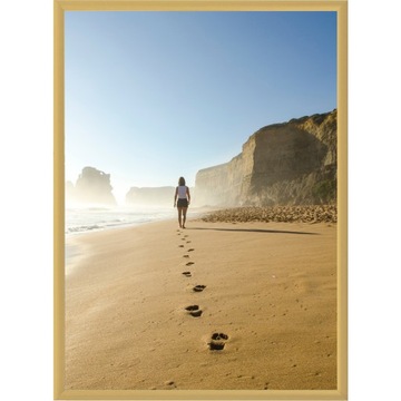 Frame aluminum gold 30x45 - frame 45x30 centimeters, фото