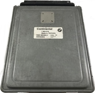 Компьютер ecu bmw 4.4 7604075 5wk93834, фото