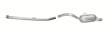 Глушители комплект peugeot 807 2, 2 hdi 02-06r., фото