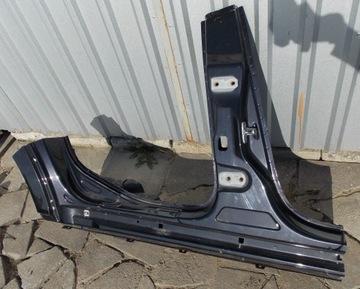 Saab 93 9-3 restyling 2008 sedan threshold rack of the right ass, фото