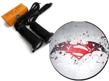 Welcoming light logo superbat max powerful 2x7w, фото