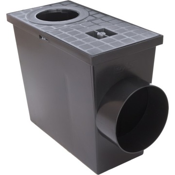 Deposition drainage pipe lateral 110 graphite compartment rain...rv251, фото