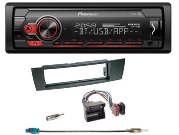 Pioneer mvh-s310bt автомагнитола usb bmw x1 e81 e87 e90 z4, фото