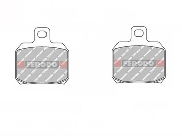 Pads brake piaggio front ass x9 x8 beverly, фото