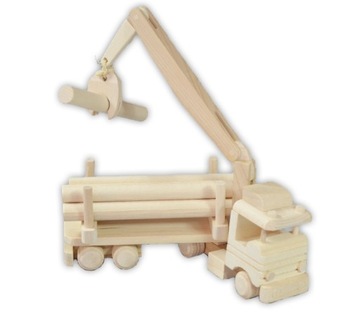 Wooden automobile hds truck з belkami, фото