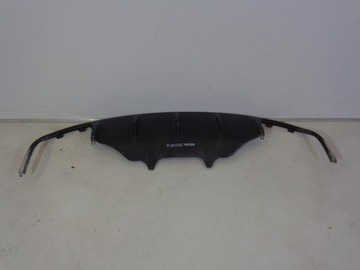 Overlay spoiler diffuser back porsche macan 95b, фото
