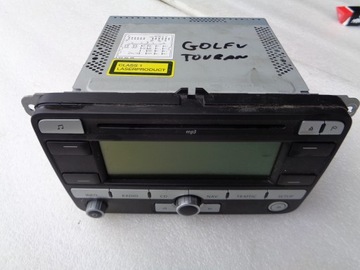 Автомагнитола vw golf v touran 1 1k0035191d, фото