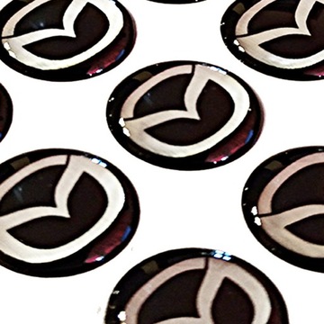 Emblem key remote control (key) 15mm mazda hq, фото