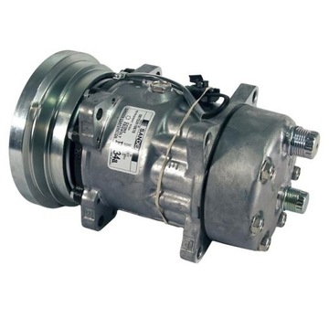 1101127 compressor air conditioner sd7h15 caterpillar, фото