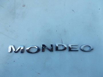 Emblem inscription covers trunk mondeo mk3, фото