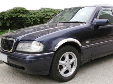 Mercedes w202 накладки на крыло накладка подкрылки левый правый набор новый, фото