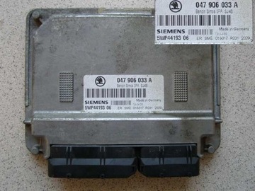 Control unit skoda fabia 1.4 5wp44193 047906033a, фото