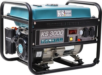 Power supply portable single-phase konner& sohnen 3000 в gasoline, фото