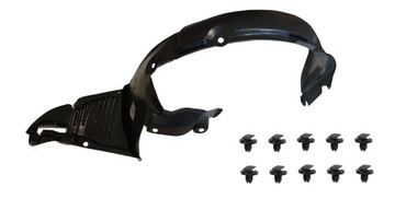 Front fender + clips renault laguna 2 01 - right, фото