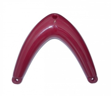 Bumper majoni 34 centimeters burgundy, фото