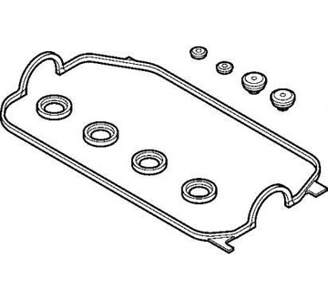 Gasket valve cover civic 1.5 1.6 1.3 1.4, фото
