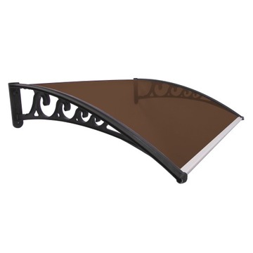 Visor nad door canopy awning 120x80 plexus, фото