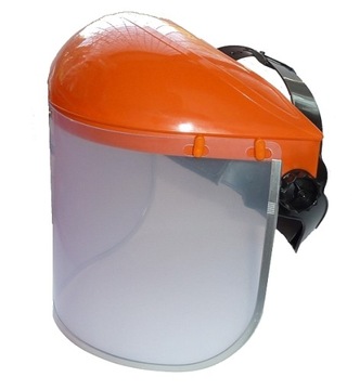 Visor hood protective protection face braids saws, фото