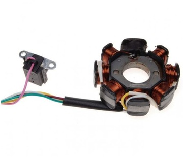 Ignition stator 8 reels kinroad atv 70 alpinus, фото