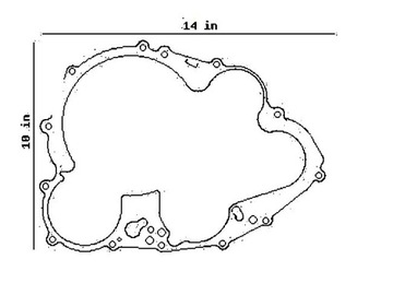 Gasket grip kawasaki klx 650 c r 93-01, фото