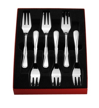 Fork dessert gloss gerlach mango 6 pcs., фото