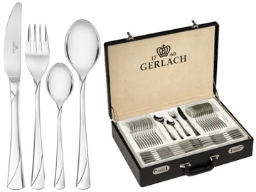 A set of cutlery 12 places, 68 electrical gloss bag gerlach valor, фото