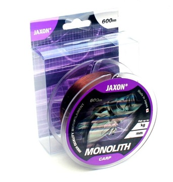 Рибальська волосінь JAXON MONOLITH CARP 0.25 MM 13KG 600M JAPAN Brown Carp