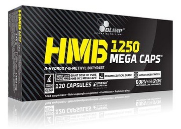 OLIMP HMB Mega CAPS 120 kaqps найбільша доза