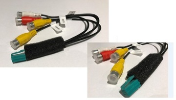 2 x Clarion nx501 RCA разъем адаптера (камера, VISUAL IN, AUX-IN )