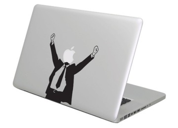 Наклейка для MacBook від Apple-переможець (Бенксі)