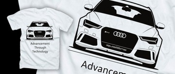 Audi RS6 автомобильная футболка