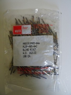 ЗАКЛЕПКИ ЗАКЛЕПКИ HUCK BLIND RIVET NAS1919M05-04W