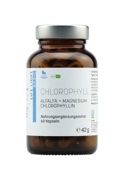 Хлорофилл 1080 мг 100% чистый капуцин LIFE LIGHT