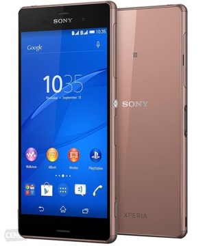 Sony Xperia Z3- медный цвет