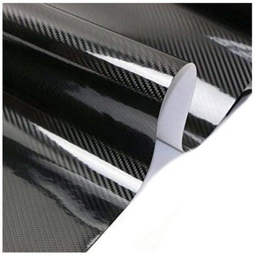 Вінілова плівка CARBON 5D High Gloss Black Black для метрів 152 см