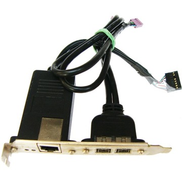Следуйте LAN + 2X FIRE-WIRE 100% OK 1LH
