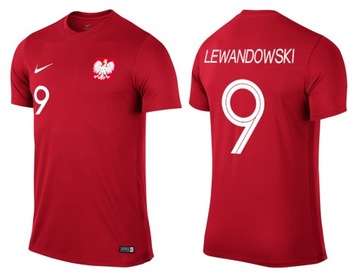 ФУТБОЛКА NIKE ПОЛЬЩА LEWANDOWSKI 2018 137-147