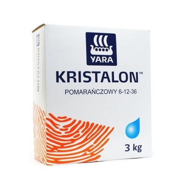 Кристалон апельсиновое удобрение Яра 6+12+36 3 кг.