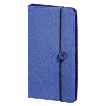 Чехол 48x DVD CD Wallet FELT BLUE HAMA