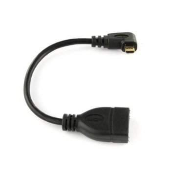 Кабель-адаптер HDMI до micro HDMI правий 16 см