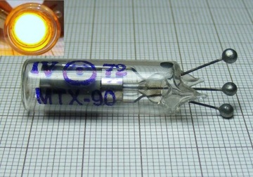 Lampa tyratron MTX-90 ( MTH-90 , MTX90) NOS [M1]