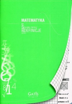 Zeszyt do matematyki Gatis A5 60 kartek