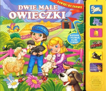 Dwie małe owieczki Książeczka dźwiękowa Praca zbiorowa