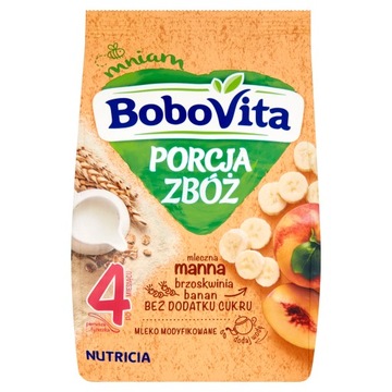 Каша BOBOVITA Молочная Порционная крупа МАННА 210г