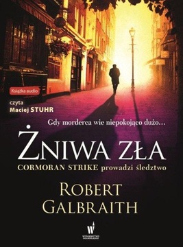 Żniwa zła - audiobook CD Robert Galbraith