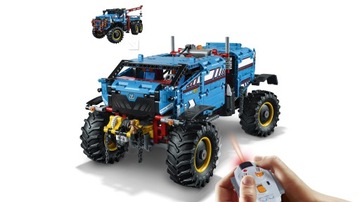 LEGO Technic Klocki LEGO Technic Terenowy holownik 6x6 42070