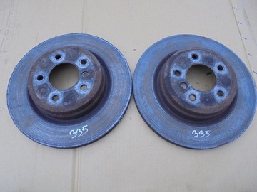 TARCZE TYLNE 336mm BMW E90 E91 E92 E93 335i 335d