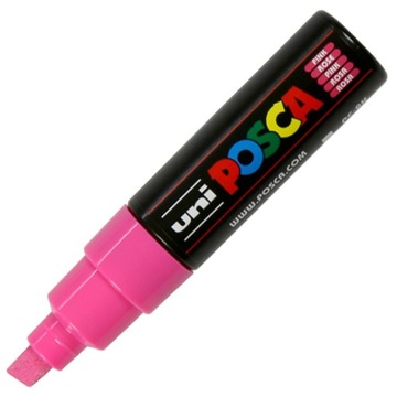 Marker Uni z farbą POSCA PC-8K Różowy 0,8
