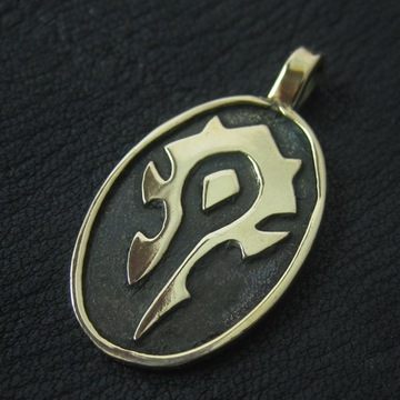 Wisior symbol Hordy World of Warcraft - MOSIĄDZ